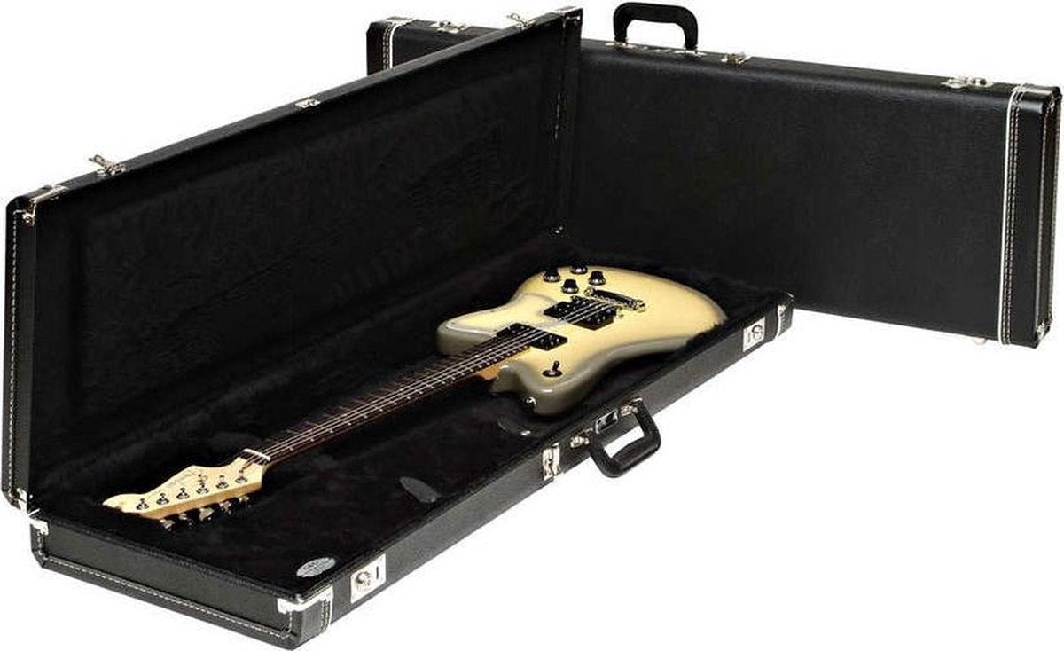 case zwart Tolex voor Strat enTele-Modelle