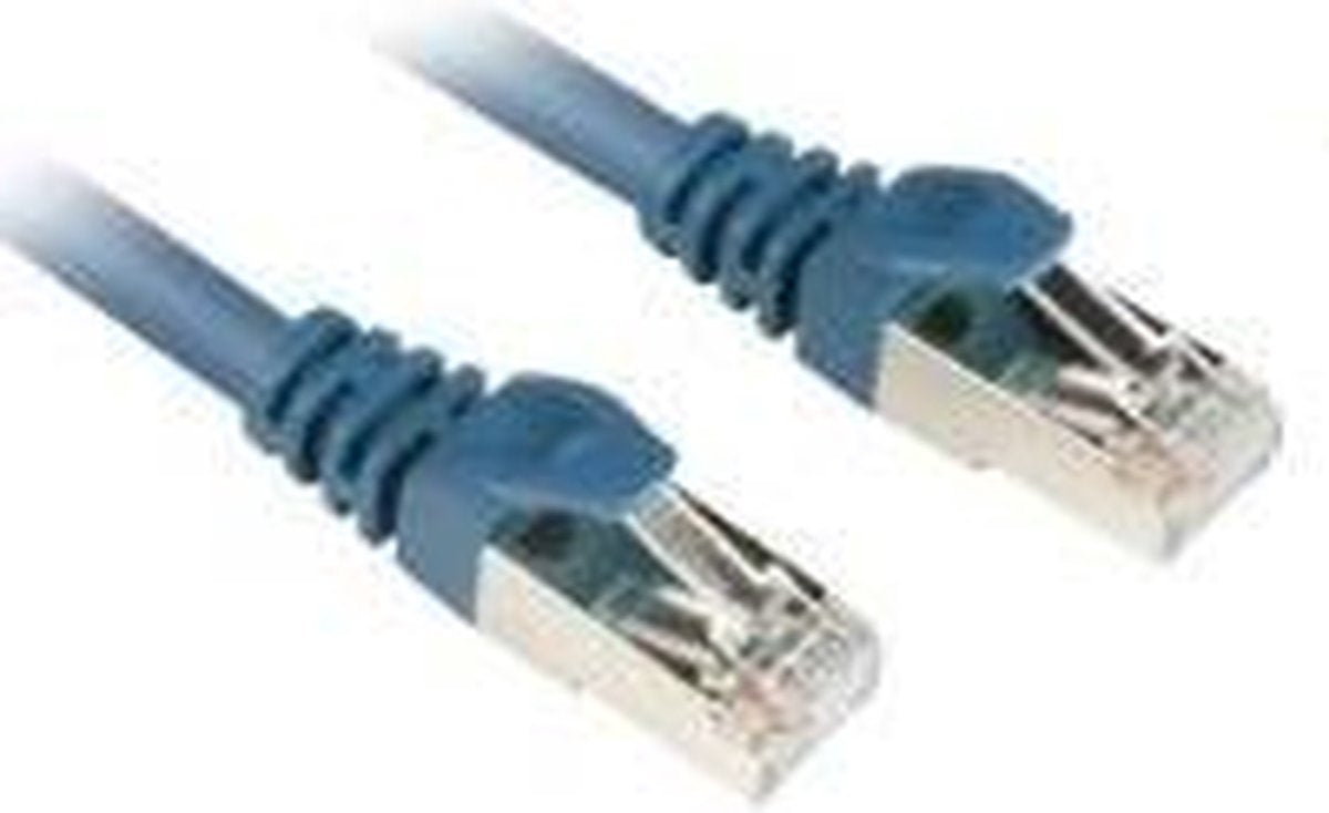 Sharkoon 4044951014682 - Netwerkkabel - RJ45 - 25 cm - Blauw