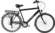Wheelerz herenfiets 57cm zwart rijklaar