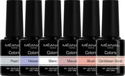 Gellak - MEANAIL - Vegan & Cruelty Free - ORIGINAL - 6 kleuren gel nagellak- 8ml