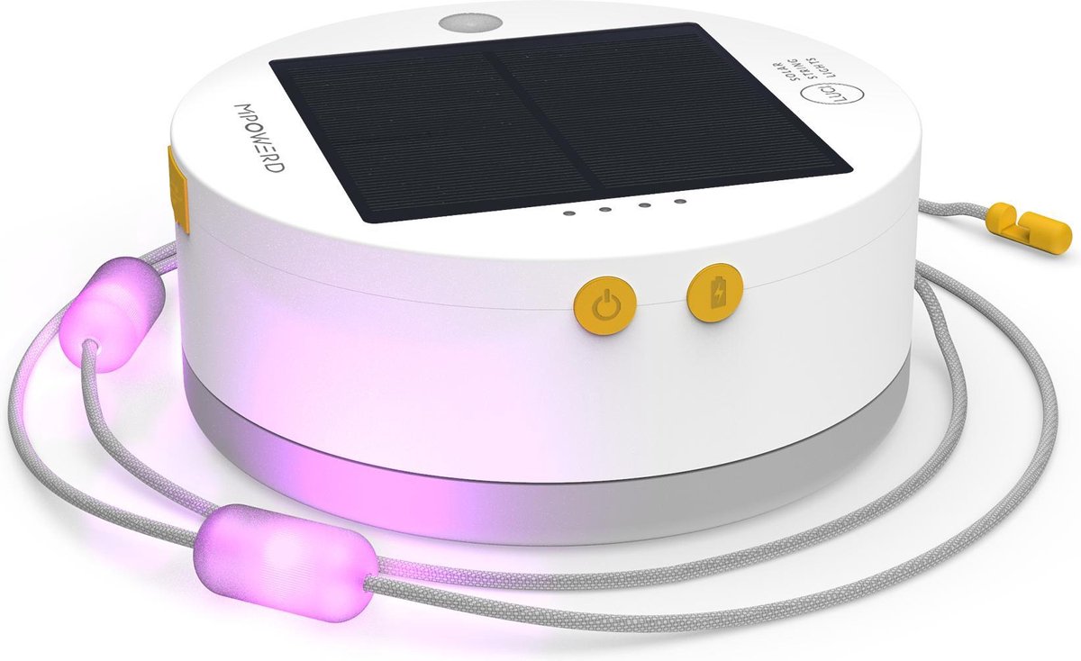 MPOWERD Luci Solar String Lights - Multi Color - Solar Lamp