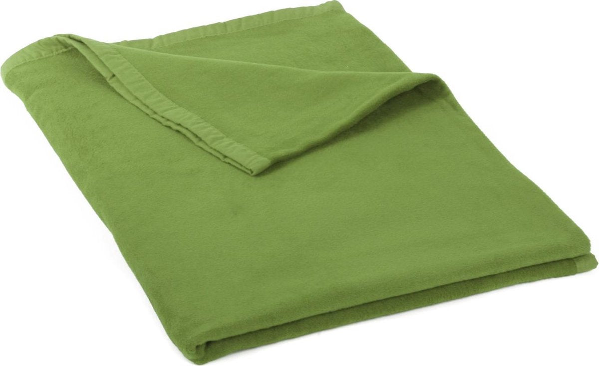 Yogistar Katoenen deken (bio) grass-green Yogablok