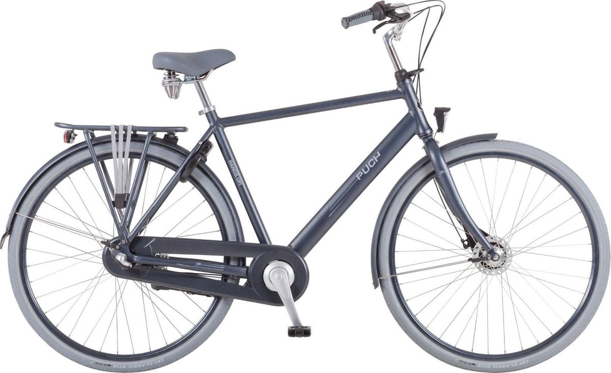 Puch Hands-up-s - Fiets - Mannen - Matgrijs - 55 cm