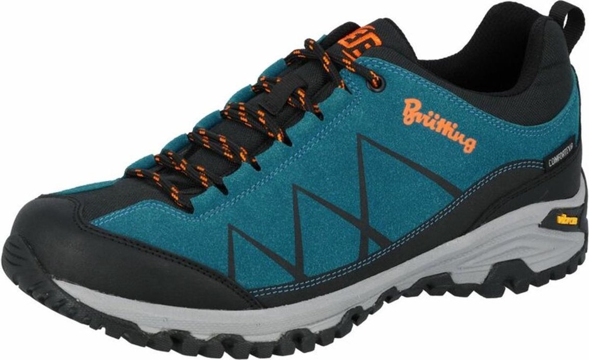 Brütting wandelschoenen Kansas functioneel Petrol - Blauw - 44