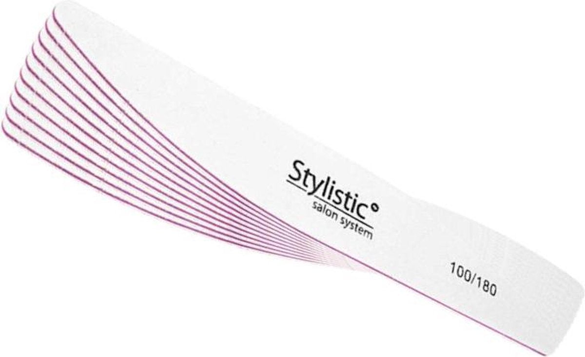 Claresa Professionele Nagelvijl Slim Tear 100/180 – 10 stuks.