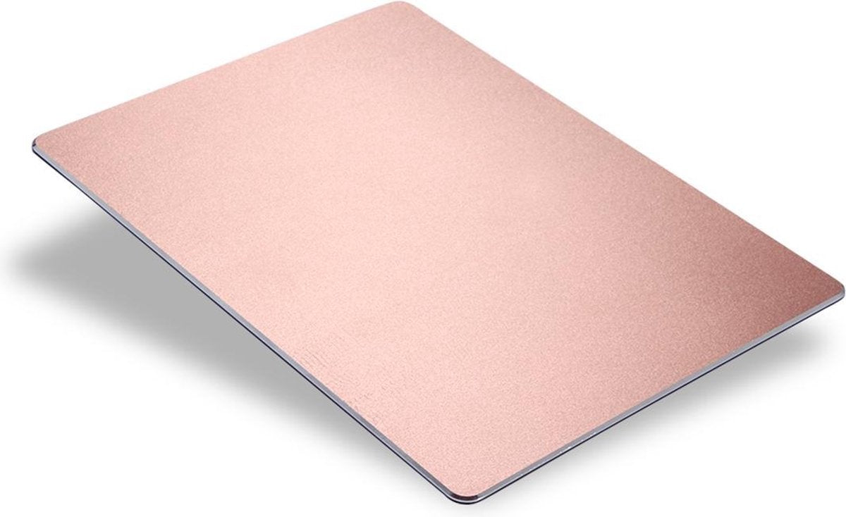 Mobigear Aluminium Muismat Rose Goud 24 x 17CM