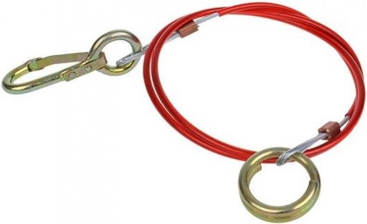Proplus Breekkabel Voor Oplooprem 100 Cm Rood In Blister
