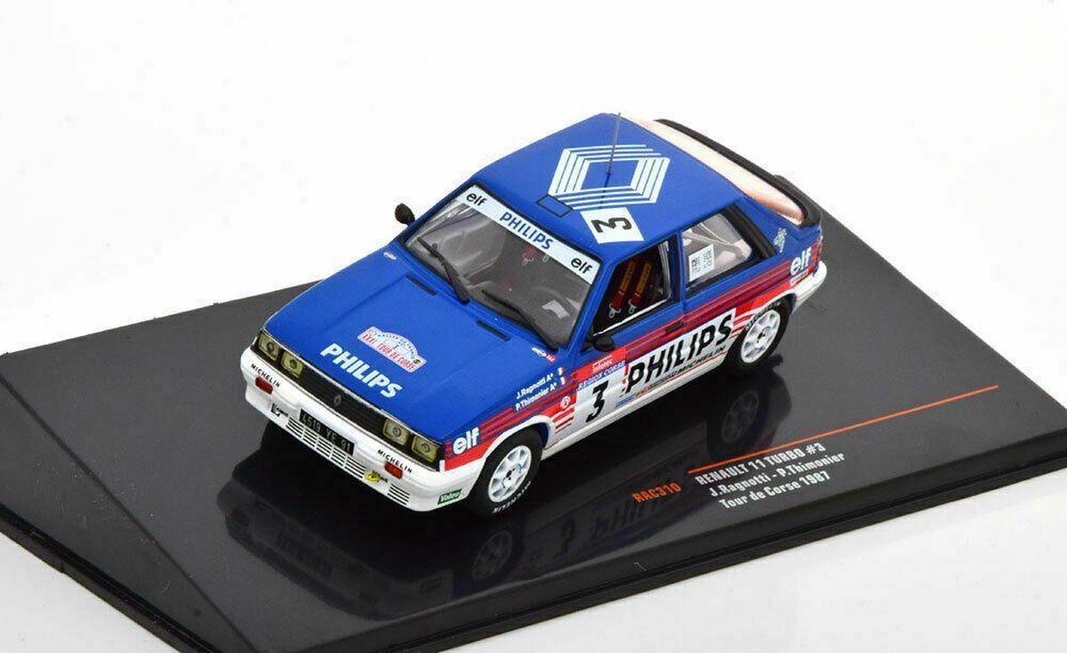 Renault R11 Turbo #3 Rally Tour de Corse 1987