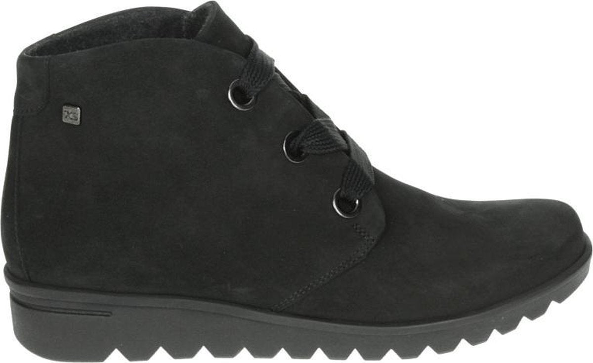 Hartjes 72472 - Volwassenen VeterlaarzenHalf-hoge schoenen - Kleur: Zwart - Maat: 37.5