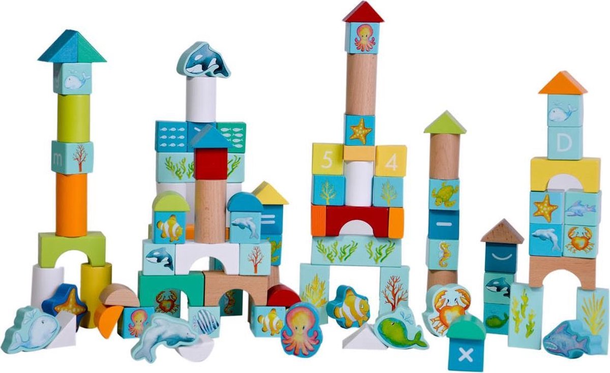 Classic World Houten Blokken Oceaan