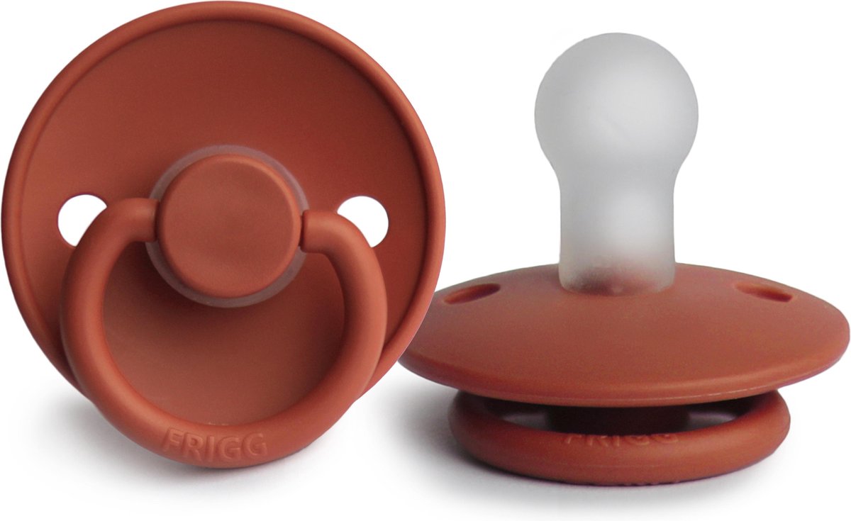 FRIGG CLASSIC RUST - T1 - Fopspeen - SILICONE - 0 tot 6 Maanden - Pacifier