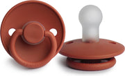 FRIGG CLASSIC RUST - T1 - Fopspeen - SILICONE - 0 tot 6 Maanden - Pacifier
