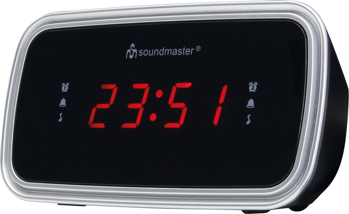 Soundmaster UR106SW - Wekkerradio - Zwart