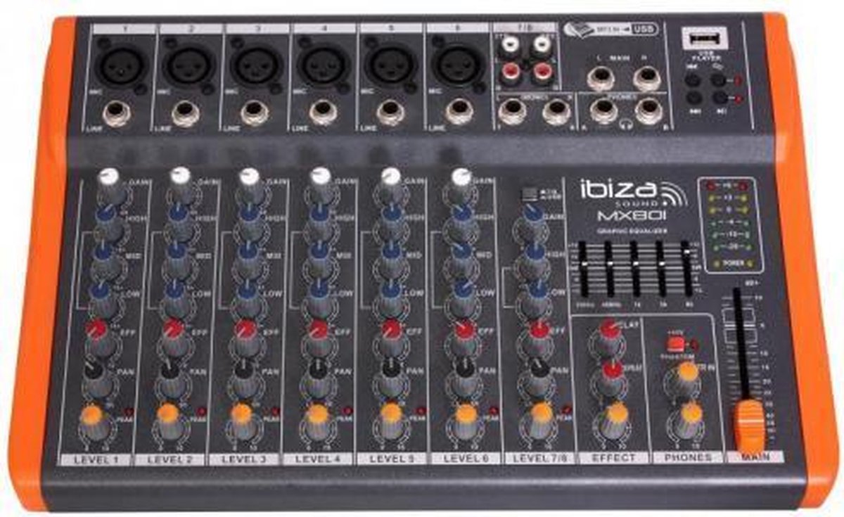 Ibiza Sound MX801