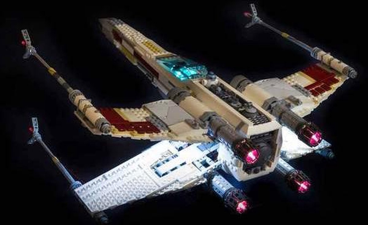 Light My Bricks LEGO Star Wars UCS Red Five X-wing Starfighter 10240 Verlichtings Set