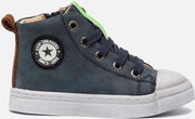 Shoesme Veterboots blauw - Maat 27