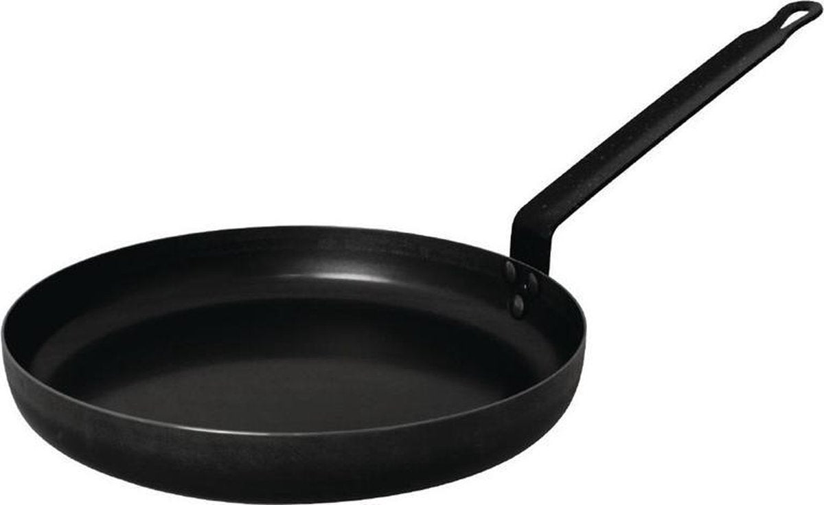 Vogue stalen koekenpan 25cm