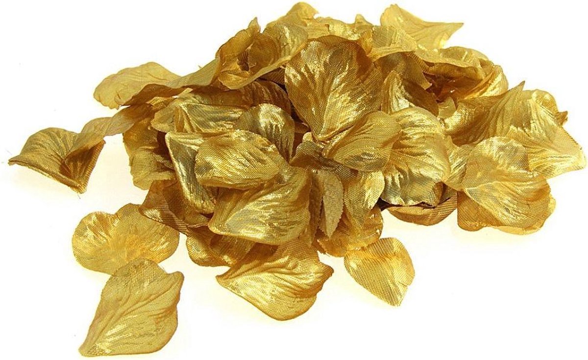 rozenblaadjes goud 144 pcs