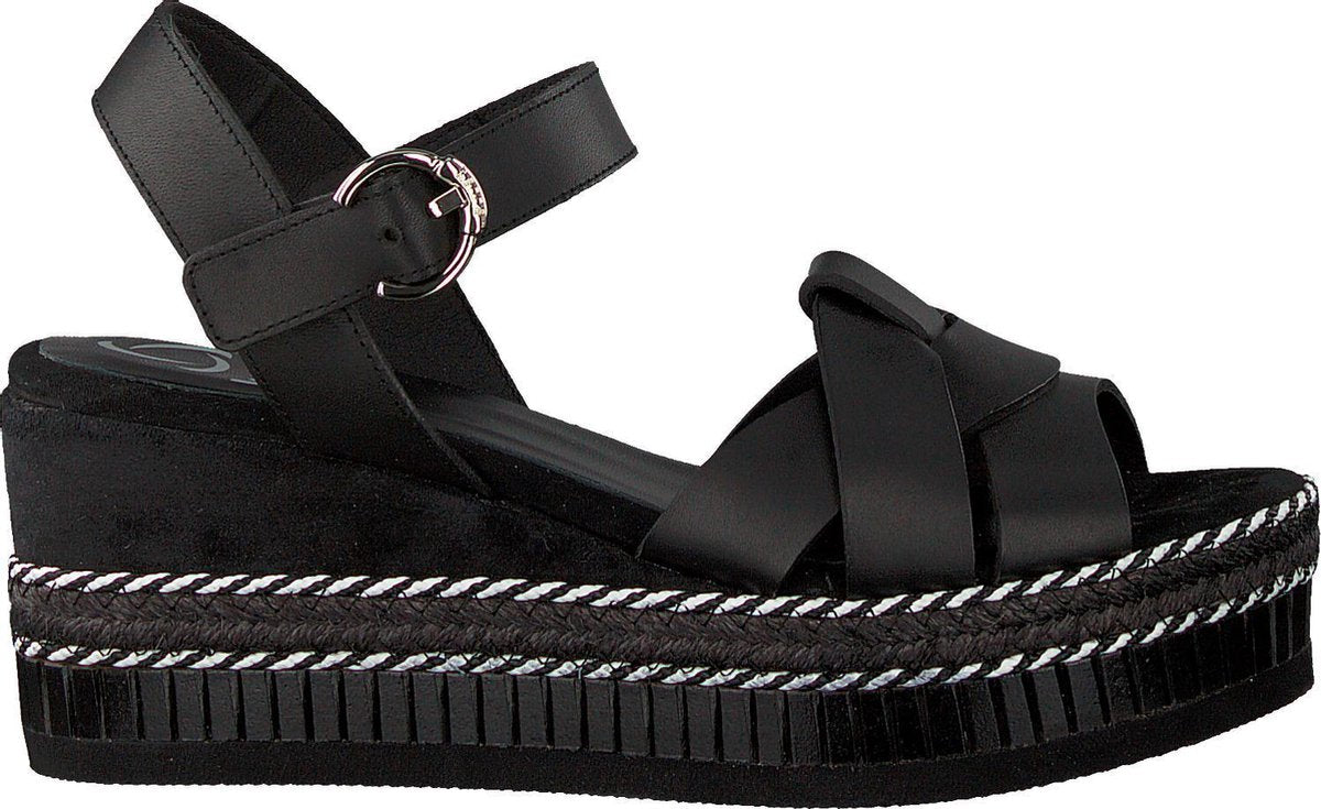 Kanna 20141 Sandalen - Dames - Zwart - Maat 38