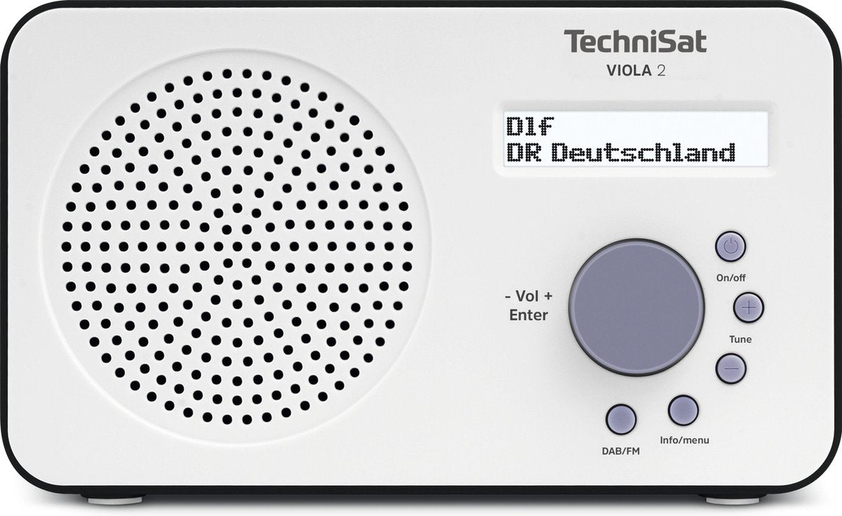 TechniSat 0000/3906 radio Draagbaar Digitaal Zwart