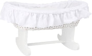 Small Foot Poppenwieg Met Matras Meisjes Hout 49 Cm Wit