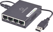 Renkforce RF-4270245 Netwerk switch 4 poorten 1 Gbit/s USB-stroomverzorging