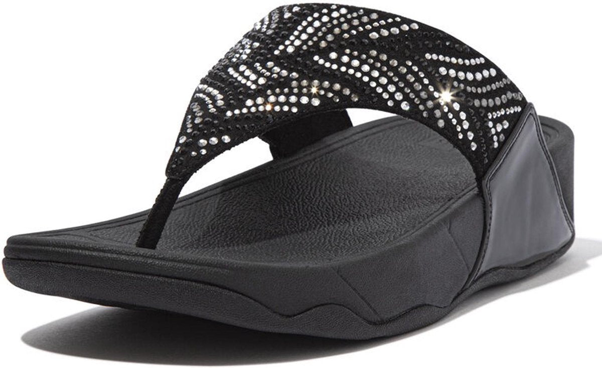 Fitflop Slippers - Maat 41 - Vrouwen - zwart