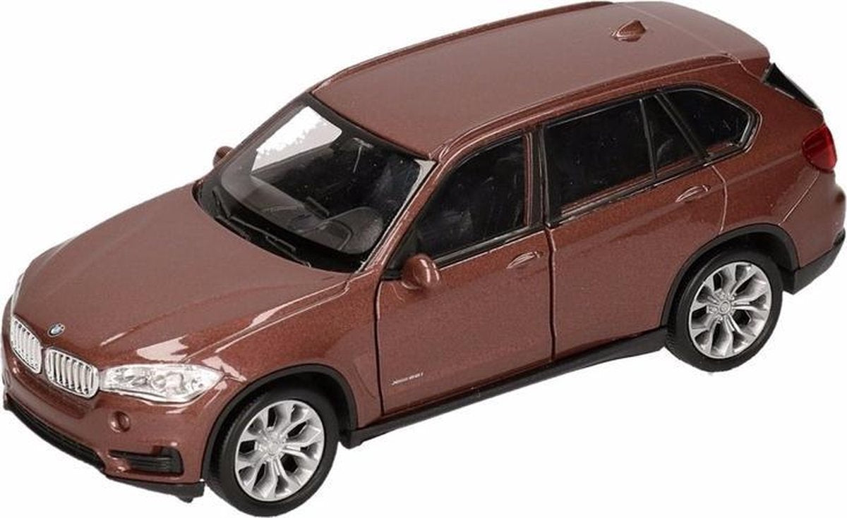 Speelgoed bruine BMW X5 auto 1:36 - modelauto / auto schaalmodel