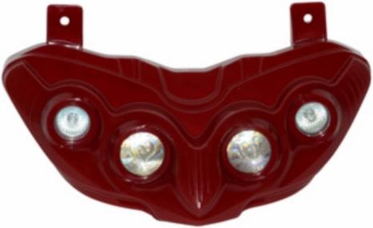 Koplamp speciaal halogeen Gilera Runner RST rood DMP