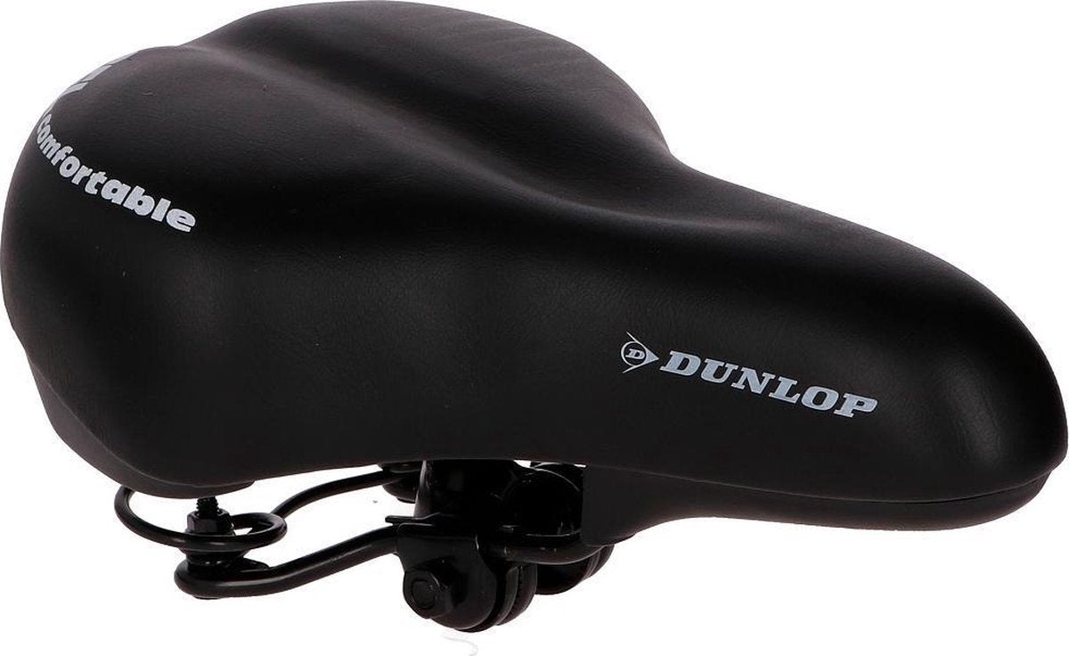 Dunlop - Fietszadel - Zwart