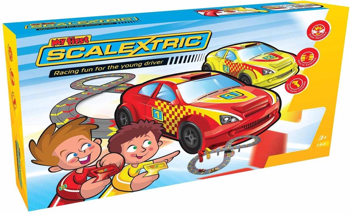 Mijn eerste autobaan in schaalmodel: Micro scaleXtric 1:64