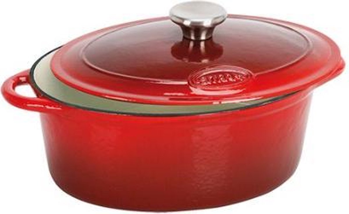 Gietijzeren braadpan Ovaal 28cm
