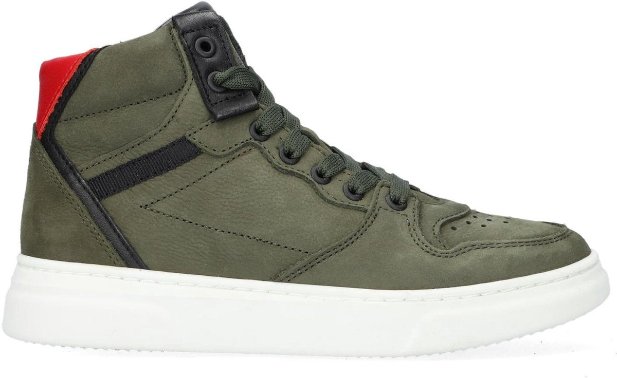 Hip H1969 Hoge sneakers - Jongens - Groen - Maat 33