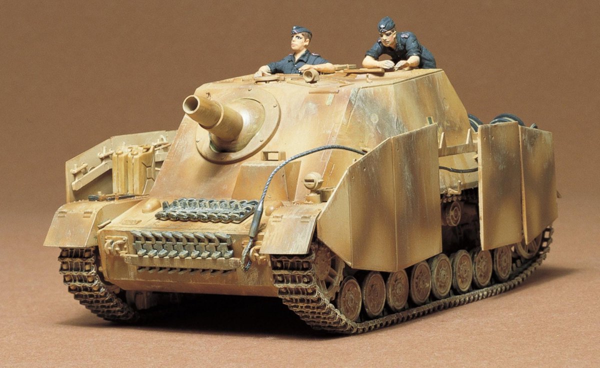 Tamiya German S Panzer IV Brummbar Kt - CA177 Ltd + Ammo by Mig lijm