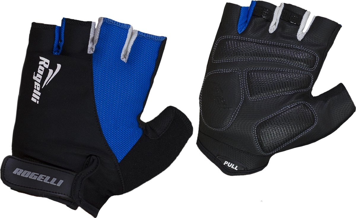 Rogelli Agio Fietshandschoenen - Heren - Maat XL - Zwart/Blauw