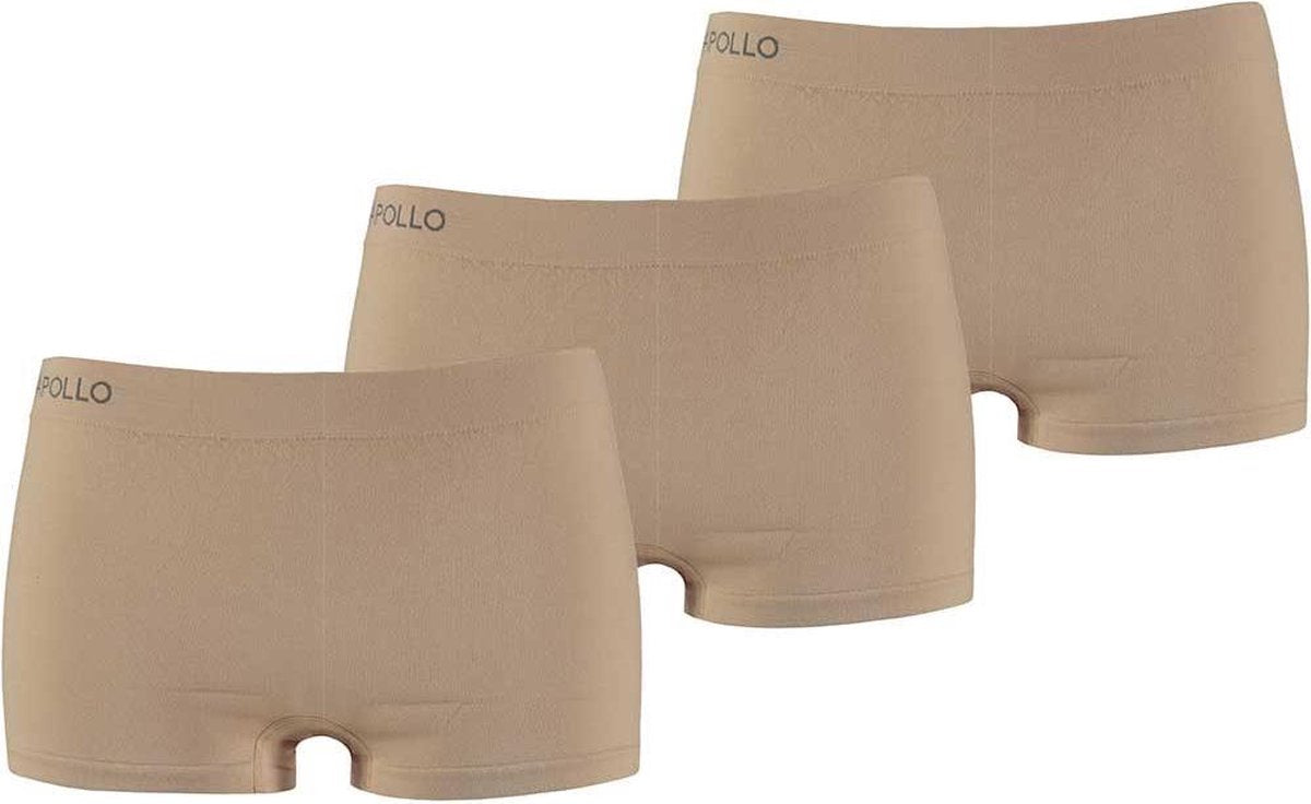 3pk Seamless Dames Hipsters Nude S