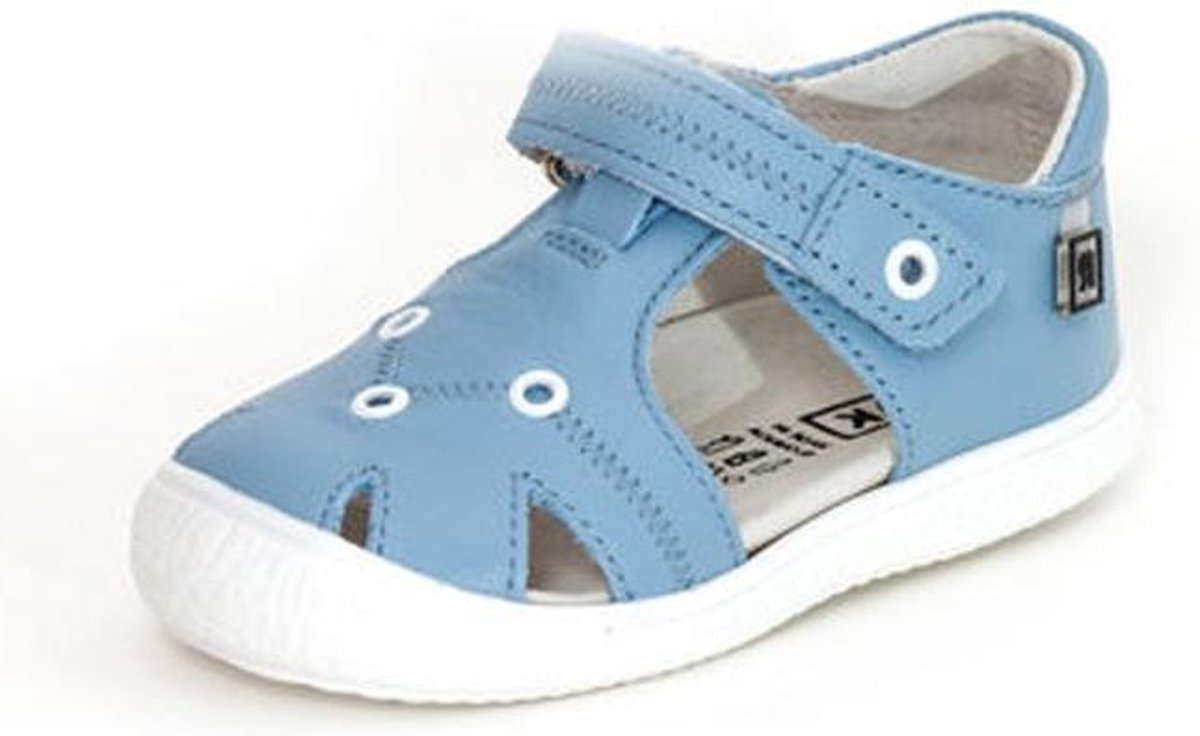 Leren sandalen - licht blauw - jongen - maat 24