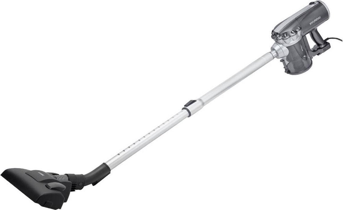Hyundai - Steelstofzuiger met Handvat - 600 Watt - Zilver/grijs