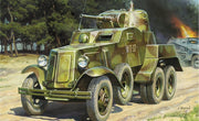 Zvezda BA-10 Soviet Armored Car + Ammo by Mig lijm