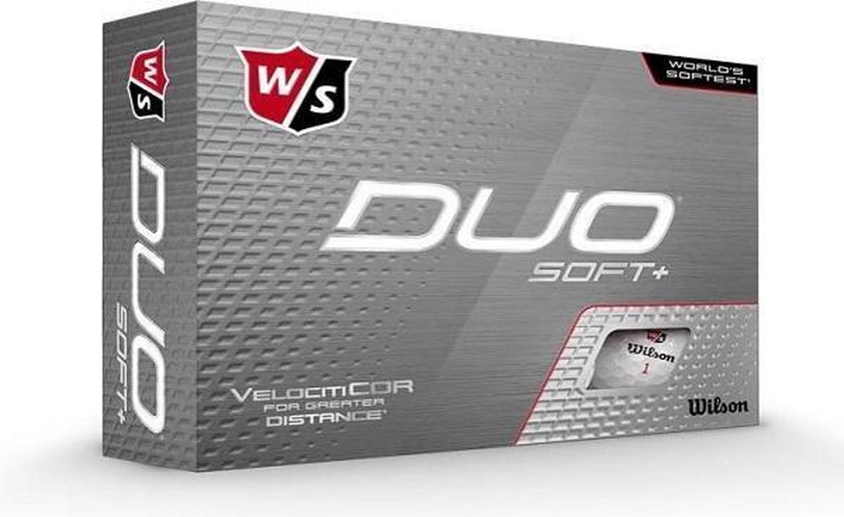 WILSON DUO SOFT + 12-PACK Wit