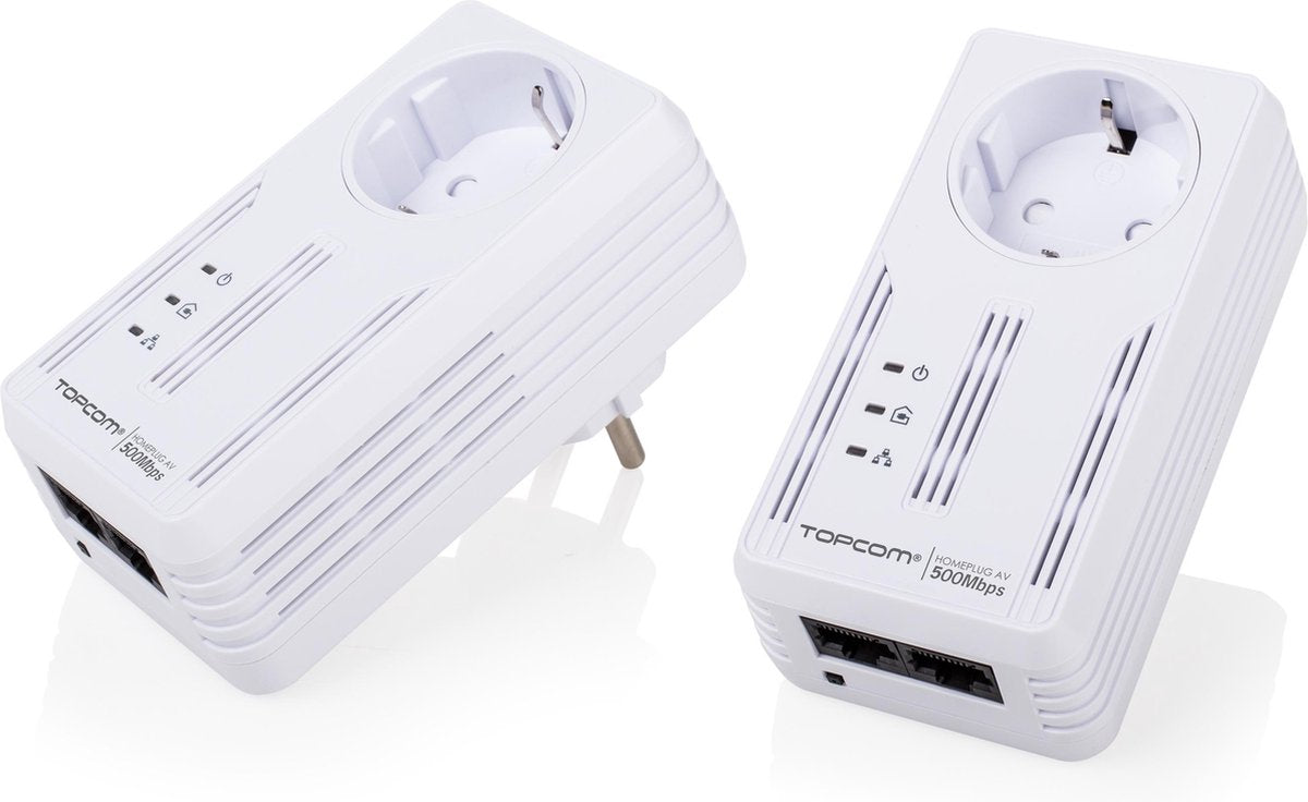 Topcom Ethernet Kit - Powerlan Pass Through NS-6701