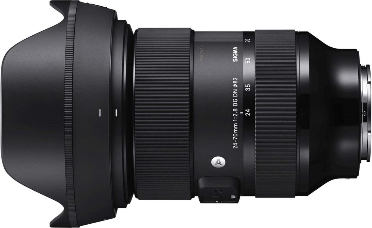 Sigma 24-70mm F2.8 DG DN Art MILC Macro-telelens Zwart
