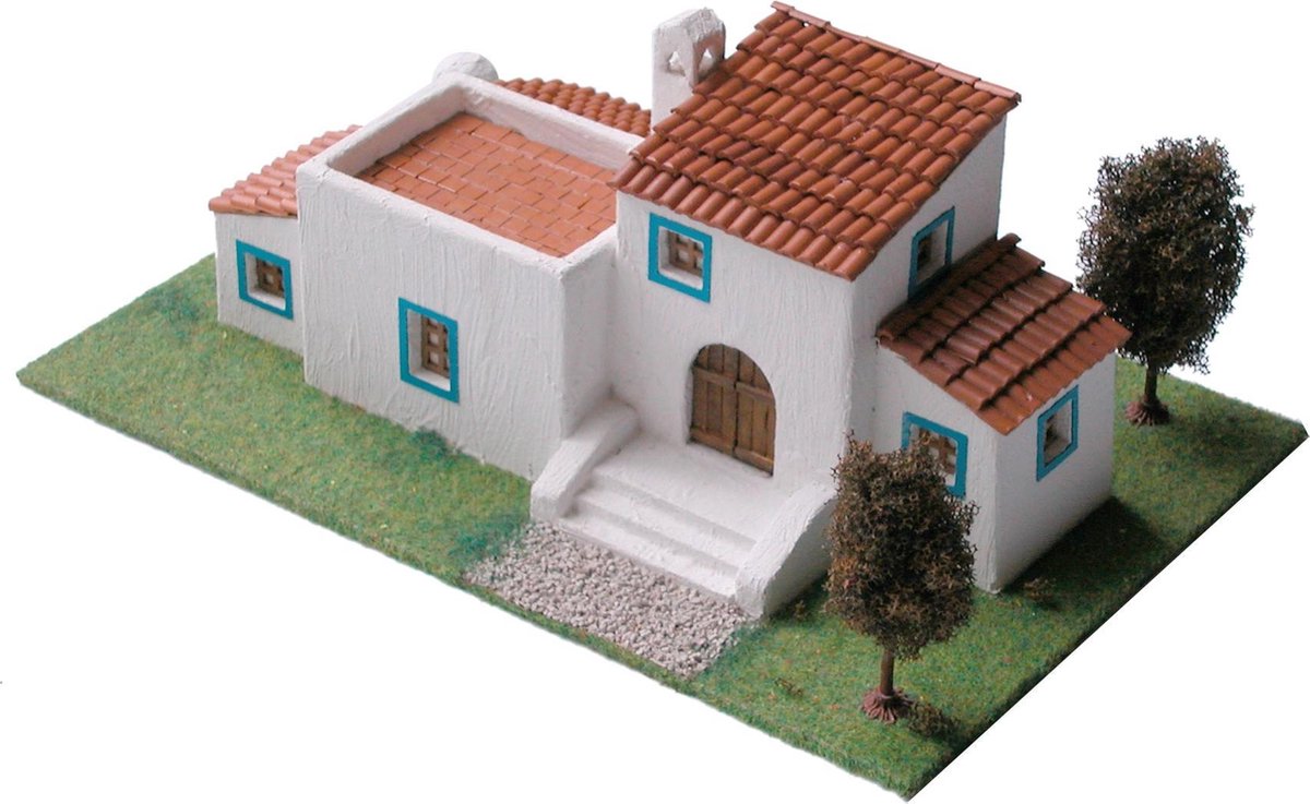 Bouwpakket Traditioneel Huis Ibiza- Steen