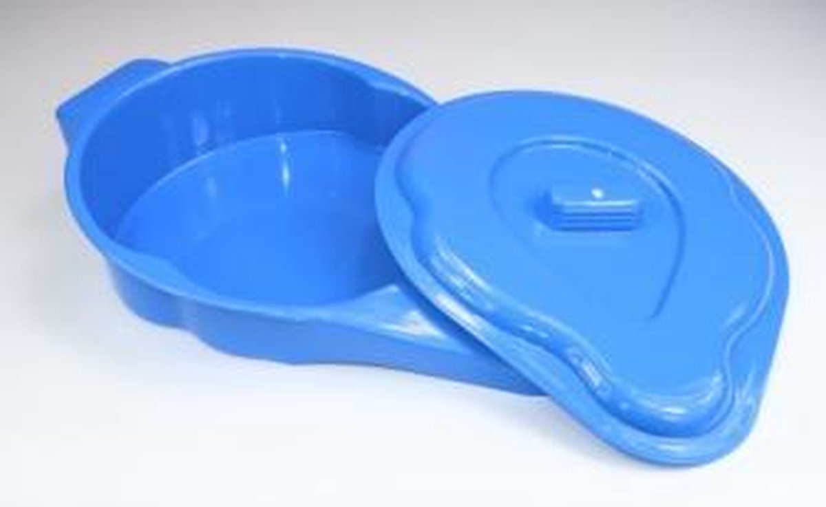 Bedpan met deksel Slipper