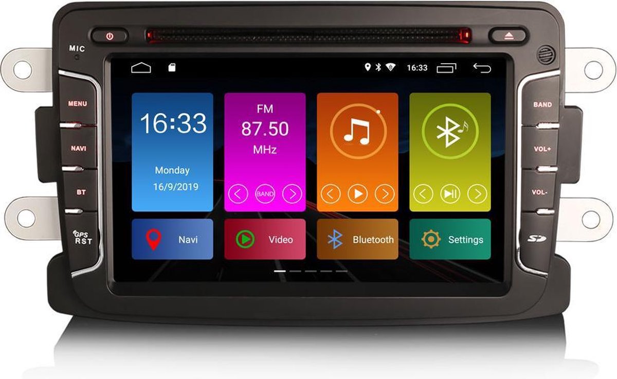 Renault Captur Autoradio Navigatie | CarPlay | Android 10