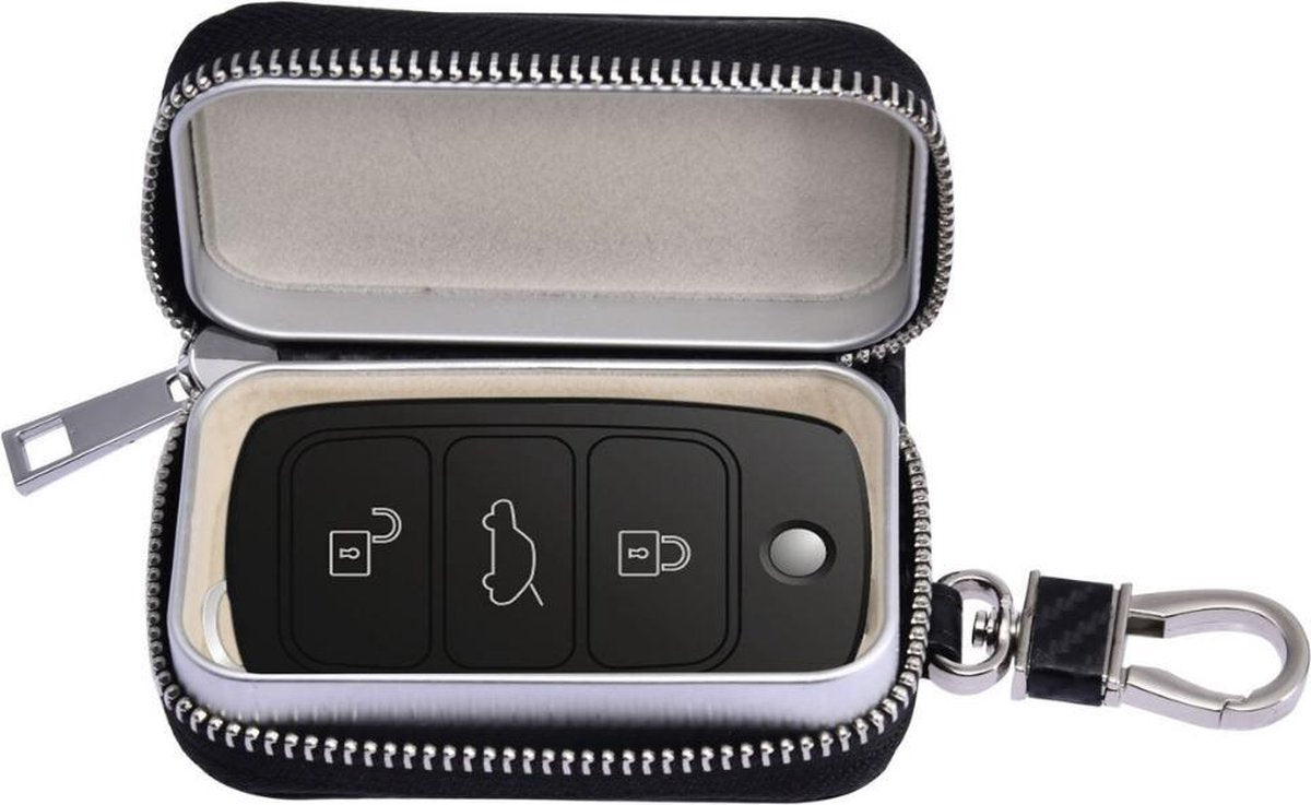 Disp RFID Beschermhoes Autosleutel - Anti Diefstal Autosleutel Hoesje - Faraday Box - Sleutelhanger - Universeel