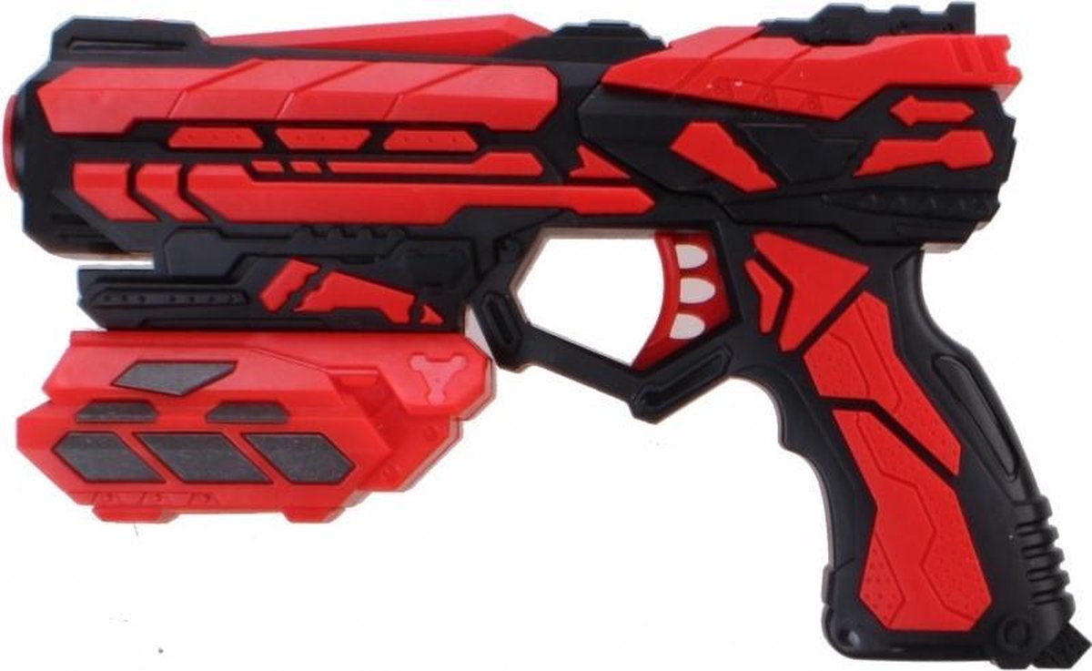 Tack Pro Shotgun Shooter I Junior 18 Cm Zwart/rood 9-delig