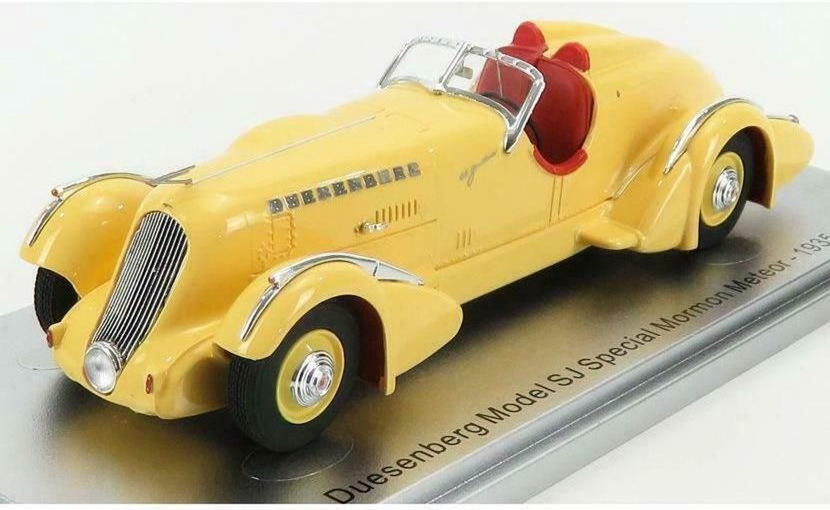 Duesenberg SJ Special Mormom Meteor 1938 Yellow