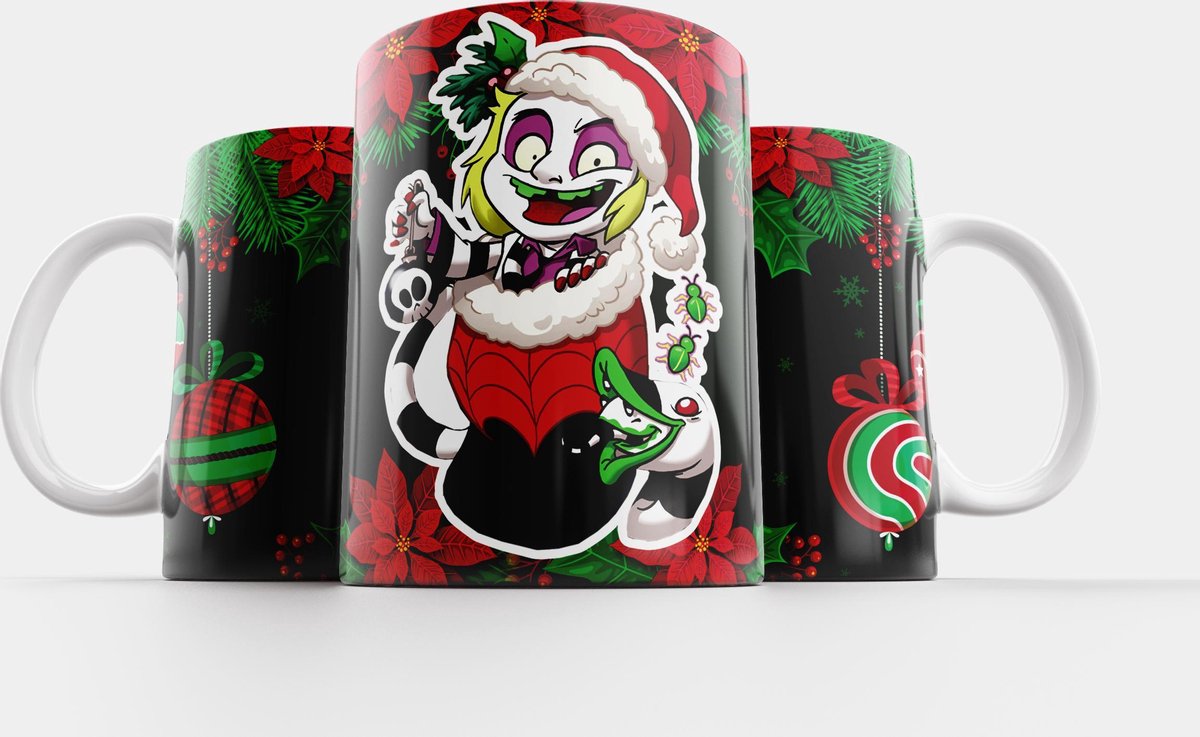 Mok kerstmis Kleine heks