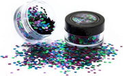 Biologisch afbreekbare chunky glitters 3 gr Wild Parrot